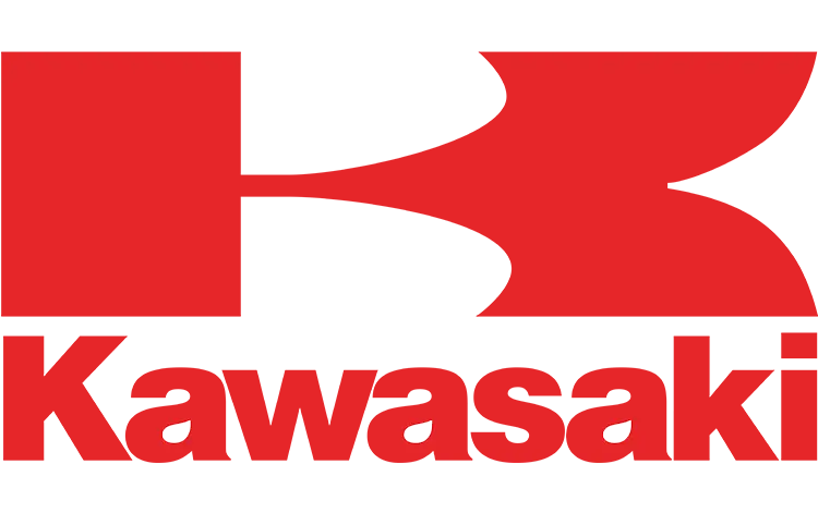 red Kawasaki logo
